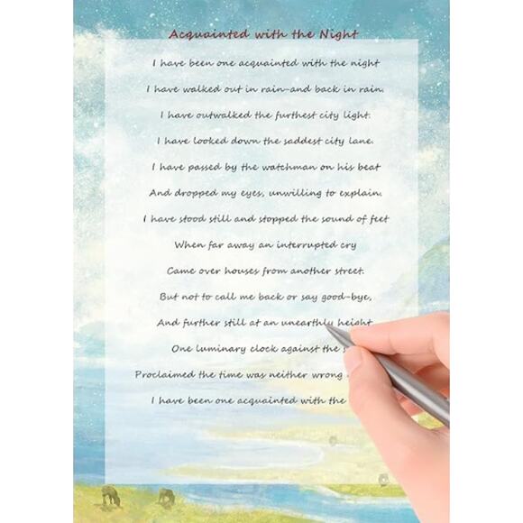Decorative Writing Paper Set with Watercolor Bridge Design, Double-Sided Paper - Picture 2 of 5